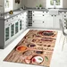 Covor antiderapant pentru bucatarie 120x180 cm - condimente culinare